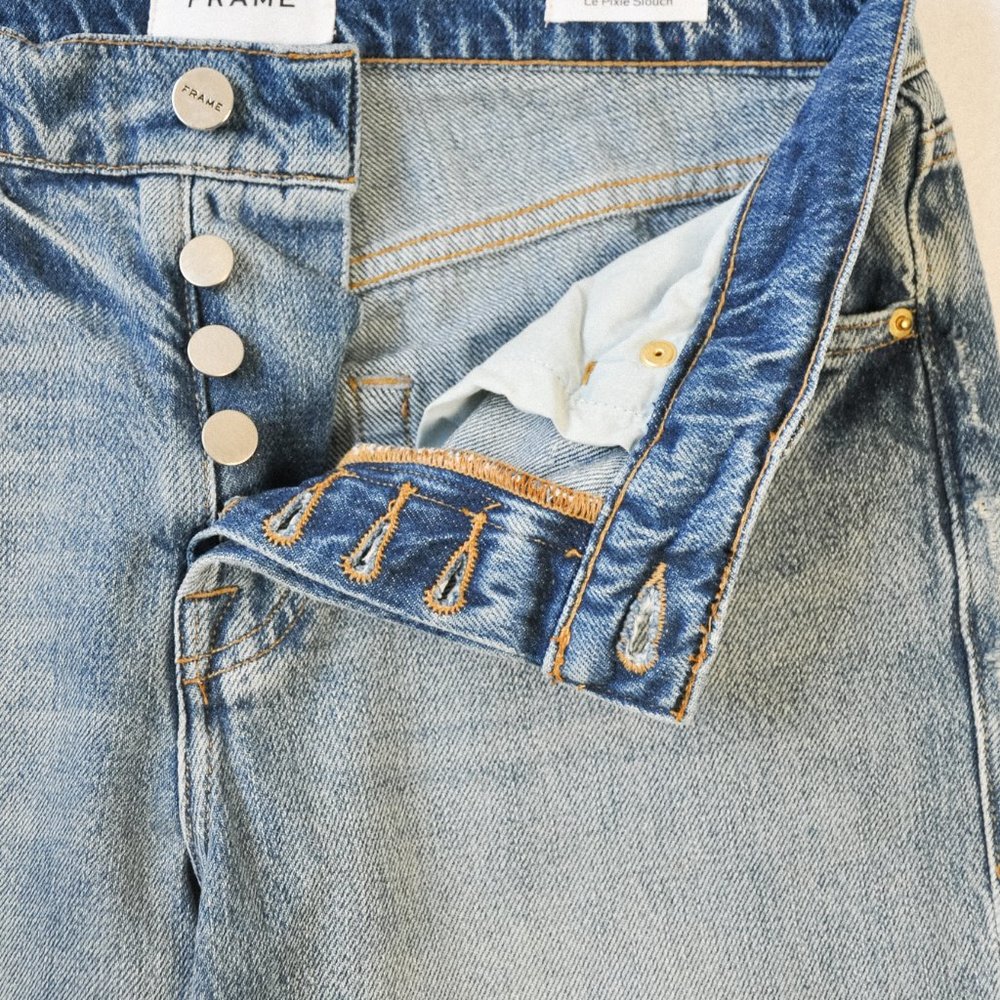Frame Le Pixie Slouch Jeans - Picture 6 of 13